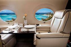 business class flight